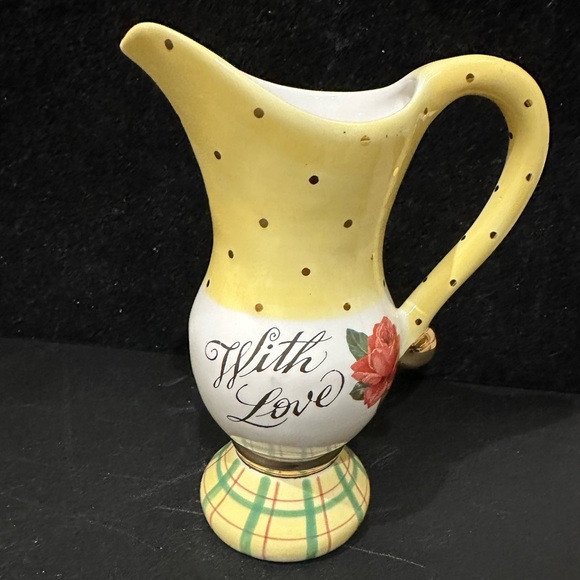 Vintage “With Love” ceramic pitcher/creamer - Picture 1 of 5